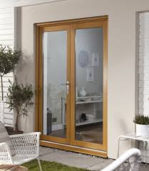 Wooden Timber Oak French Doors Patio