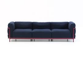 Ebay cassina le corbusier lc 2 sofa 3 sitter leder schwarz sehr gut erhalten maße b 180cm. Lc2 Sofa By Cassina Stylepark