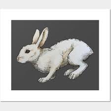 Snowshoe Hare Rabbit Posters And
