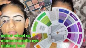 monochromatic eye makeup monochromatic