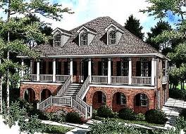 Plan 9125gu Stylish Low Country Home