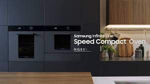 Shopping for a small kitchen appliance? Samsung Built In Kitchen Appliances Infinite Line Speed Compact Oven Youtube