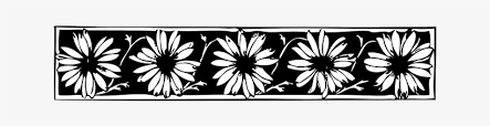 Flower border black white stock illustrations 46 372 flower. Decorations Celtic Plants Flower Flowers Border Flower Border Clipart Black Transparent Png 640x320 Free Download On Nicepng