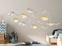 School Of Fish Wall Decal Sea World