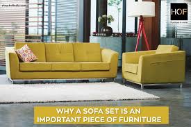 why a sofa set is an important piece of