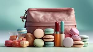 makeup s with cosmetic bag
