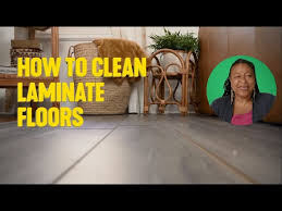 to clean laminate floors with pine sol