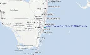 Indian Creek Golf Club Icww Florida Tide Station Location