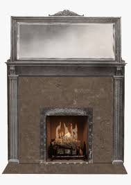 Walnut Travertine Fireplace Surround Kit