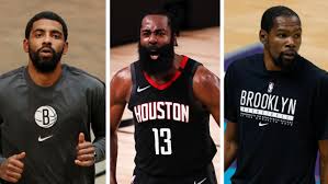 Can we go three for three? Nba 2021 Brooklyn Nets Big 3 James Harden Kyrie Irving Kevin Durant How They Compare To Other Nba Trios