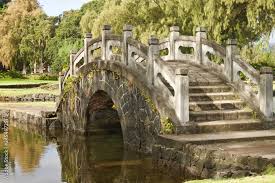 Foto De Stone Bridge In A Japanese