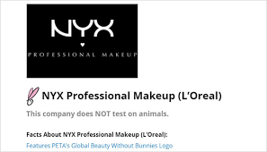 is nyx free caring consumer