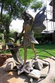 Fiber Park Garden Angel Statues At Best