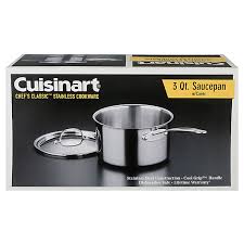cuisinart stainless steel saucepan w s