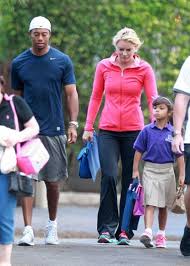 She's named after tiger's father, whose nickname was sam growing up! Lindsey Vonn Plays Mom As She Takes Tiger Woods Kids To School New York Daily News