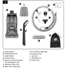 user manual hoover fh50150 power scrub