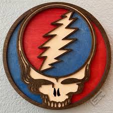 Wood Steal Your Face Wall Art