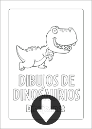 10 dibujos de dinosaurios para imprimir