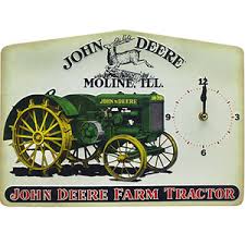 Shop john deere home's wall art at up to 70% off! Farm Tractor Tin Clock Home Decor Indoor For The Home John Deere Products Johndeerestore