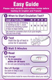 First Response Easy Read Ovulation Test 9ct