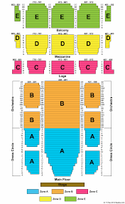 Allen Theatre Seating Chart