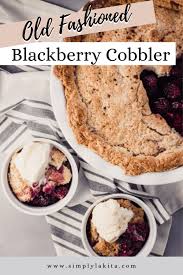 southern blackberry cobbler recipe