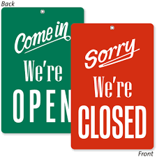 Free Printable Holiday Closed Signs Free Download Best Free
