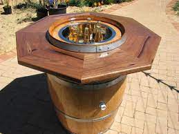 Wine Barrel Table Top Bing Images