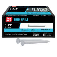 12 5 gauge coated trim nails