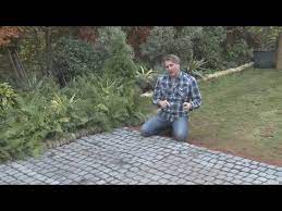 how to lay carpet stone paving you