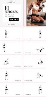 bicep workout to sculpt y lean and