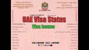 how to check your uae visa status with
