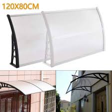 Black Door Canopy Awning Shelter Front