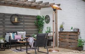 Copper Free Standing Patio Heater 2100w