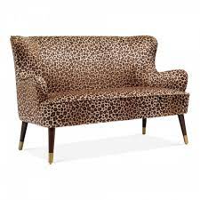 leopard print sofa velvet event