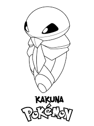 The #1 website for free printable coloring pages. Kakuna Pokemon Coloring Page