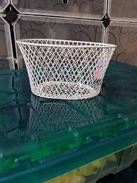 dollar tree wire basket trash can