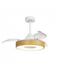 black ceiling fan with lights alisio