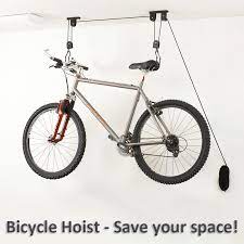 Compared to the competition, this easy to use bicycle storage hoist is stronger and more economical. Bike Bicycle Lift Ceiling Mounted Hoist Storage Garage Bike Hanger Save Space Roof Ceiling Pulley Rack Wall Mounted Bike Hook Hangers Save Space Hook Hookshanger Hook Aliexpress