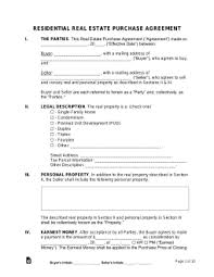 purchase and agreement template