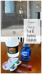 Simple Shower And Tub Cleaner Joyful