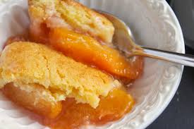 Mix flour, sugar, baking powder and milk to combine, then pour the batter over the melted butter. Easy Peach Cobbler Using Fresh Frozen Or Canned Peaches Christina S Cucina