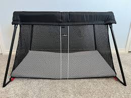 babybjorn travel crib review a win win