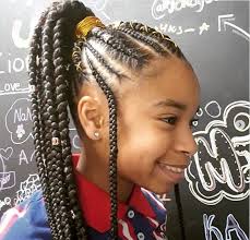 Parents are often stuck between wanting their kids to look cute and presentable but being too short on time to make it a reality. 25 Simple And Beautiful Hairstyle Braids For Children Thrivenaija