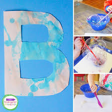 letter b craft b is for bubble the