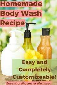 super easy homemade body wash recipe