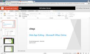 Citrix Announces Microsoft Office Online Integration With Sharefile