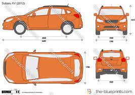 blueprints cars subaru subaru xv