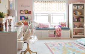 pretty in pink girls room reveal the