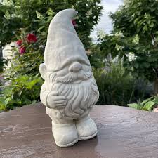concrete garden gnome statue large 14